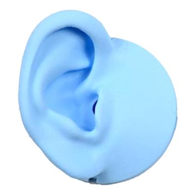 right pinna for aec206 with shore hardness oo-35 (soft)